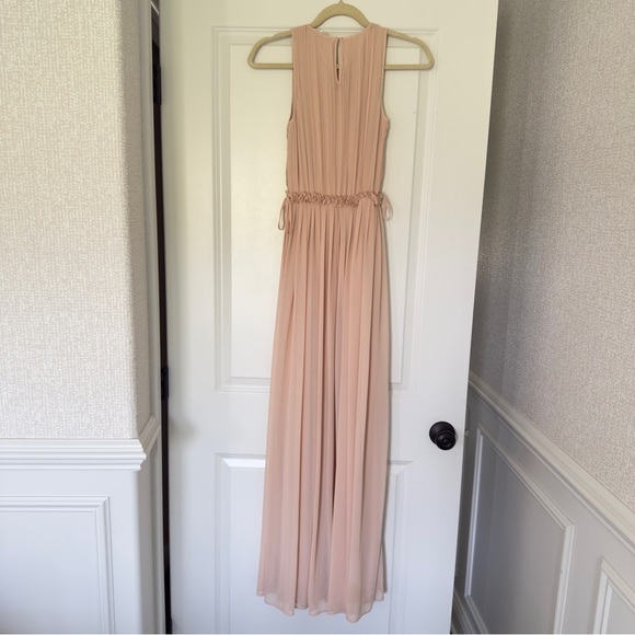 H&M Chic Sleeveless Blush Max Women's Dress Size 4 - Picture 8 of 9